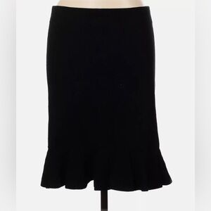 Black pencil skirt.